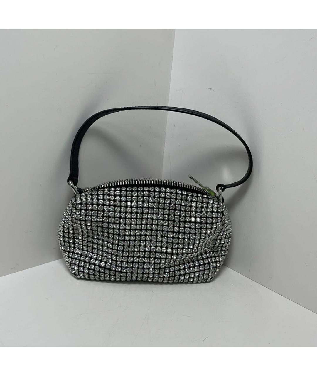 ALEXANDER WANG Серебряная сумка с короткими ручками, фото 8