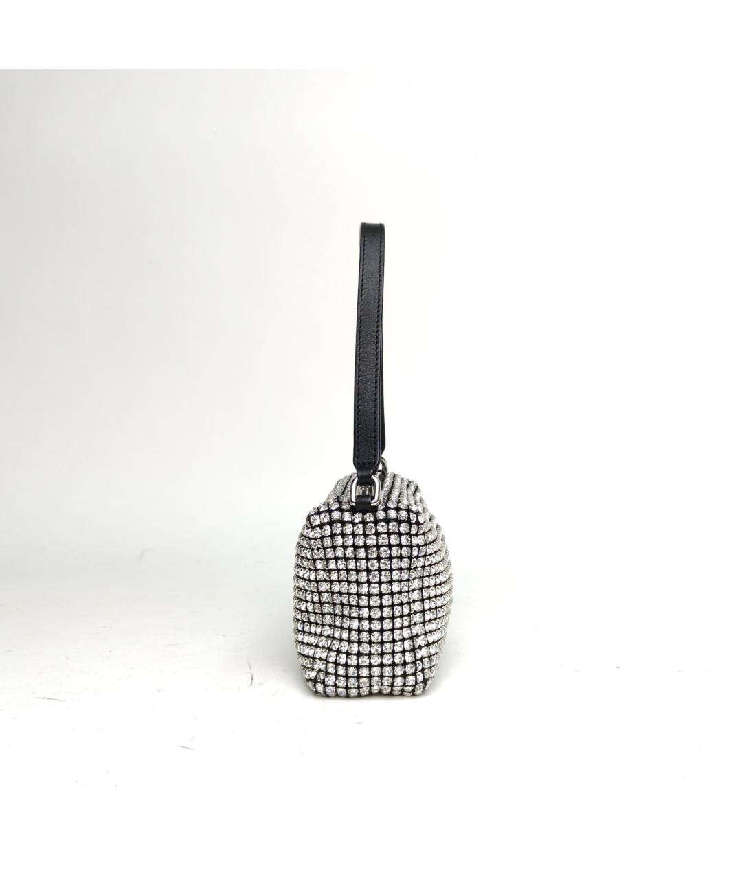 ALEXANDER WANG Серебряная сумка с короткими ручками, фото 5