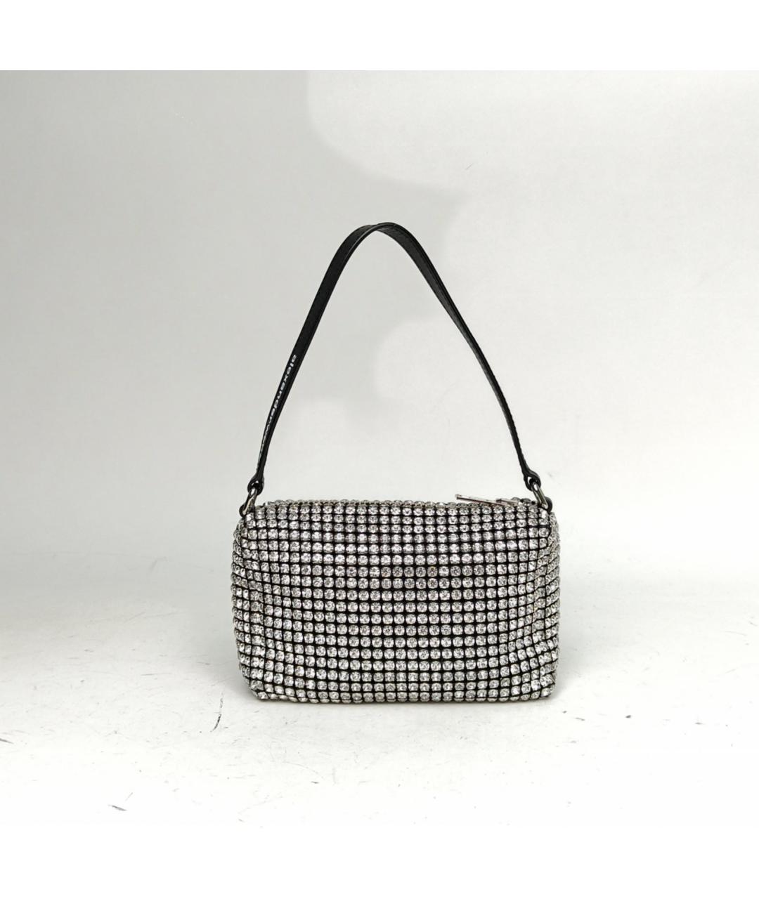 ALEXANDER WANG Серебряная сумка с короткими ручками, фото 4