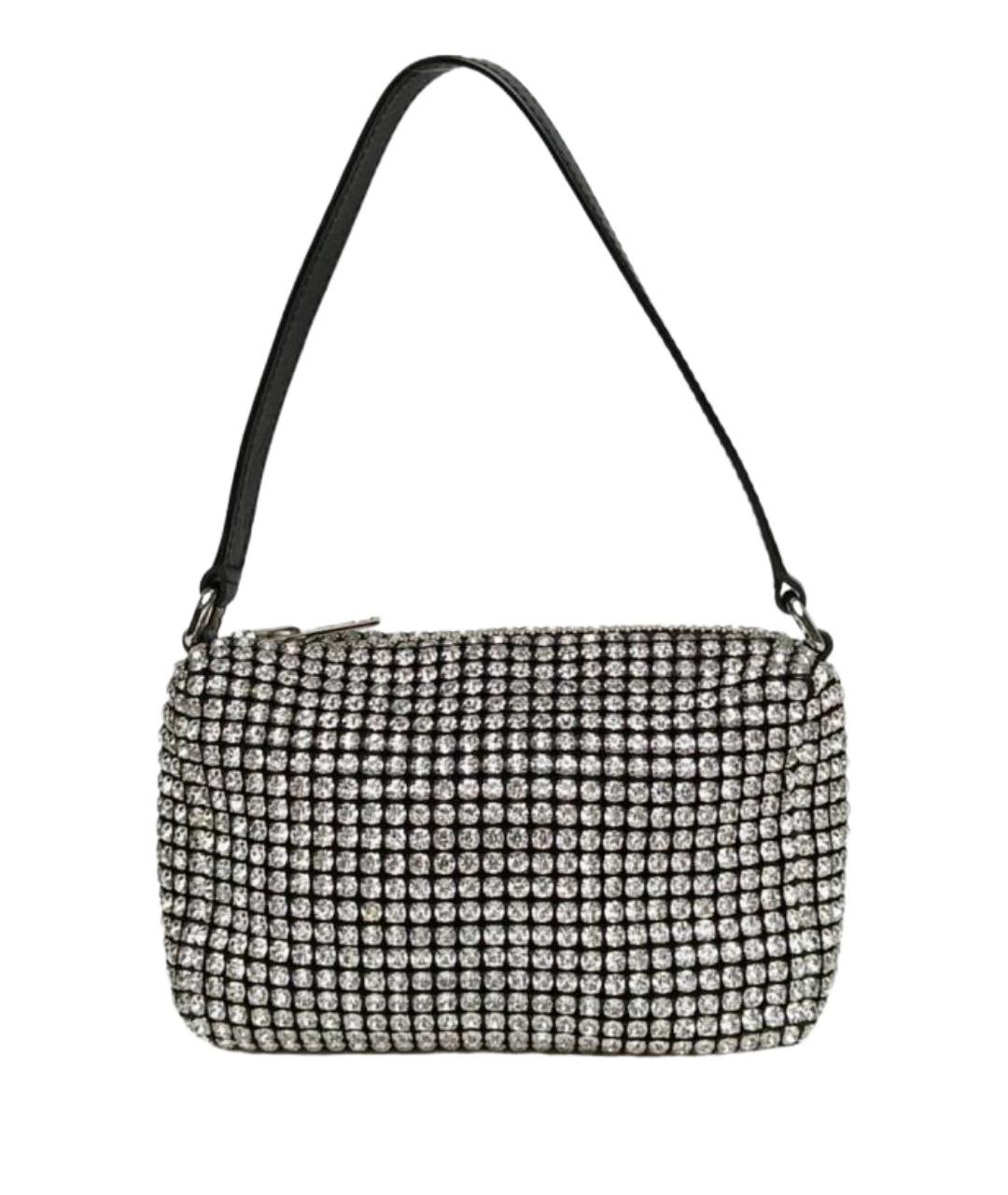 ALEXANDER WANG Серебряная сумка с короткими ручками, фото 1