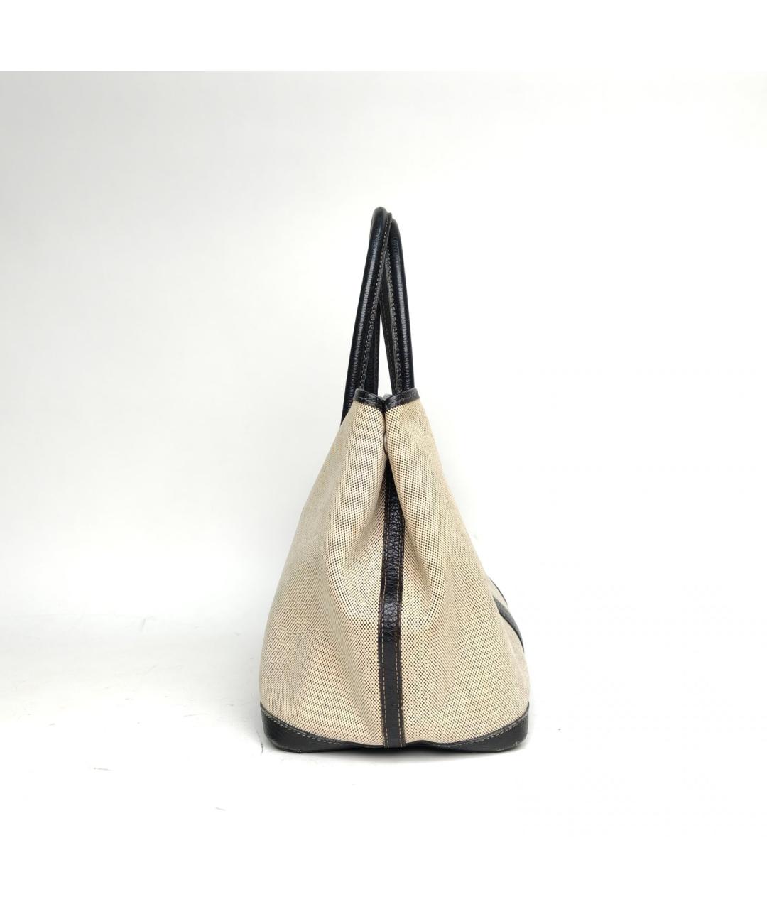 HERMES Черная сумка с короткими ручками, фото 5