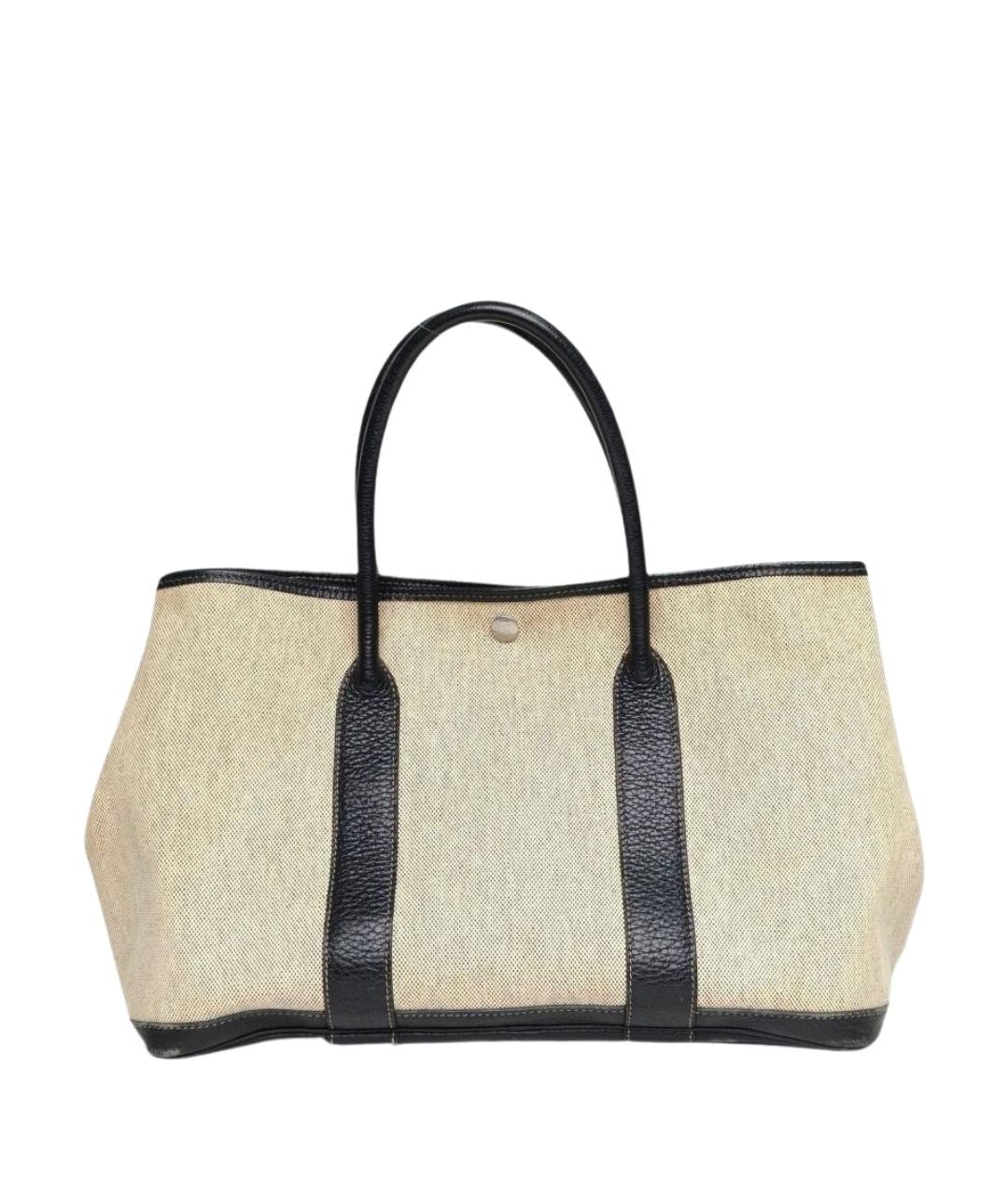 HERMES Черная сумка с короткими ручками, фото 1