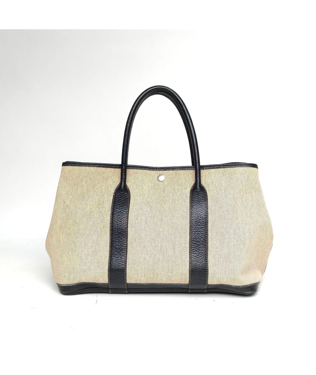 HERMES Черная сумка с короткими ручками, фото 4