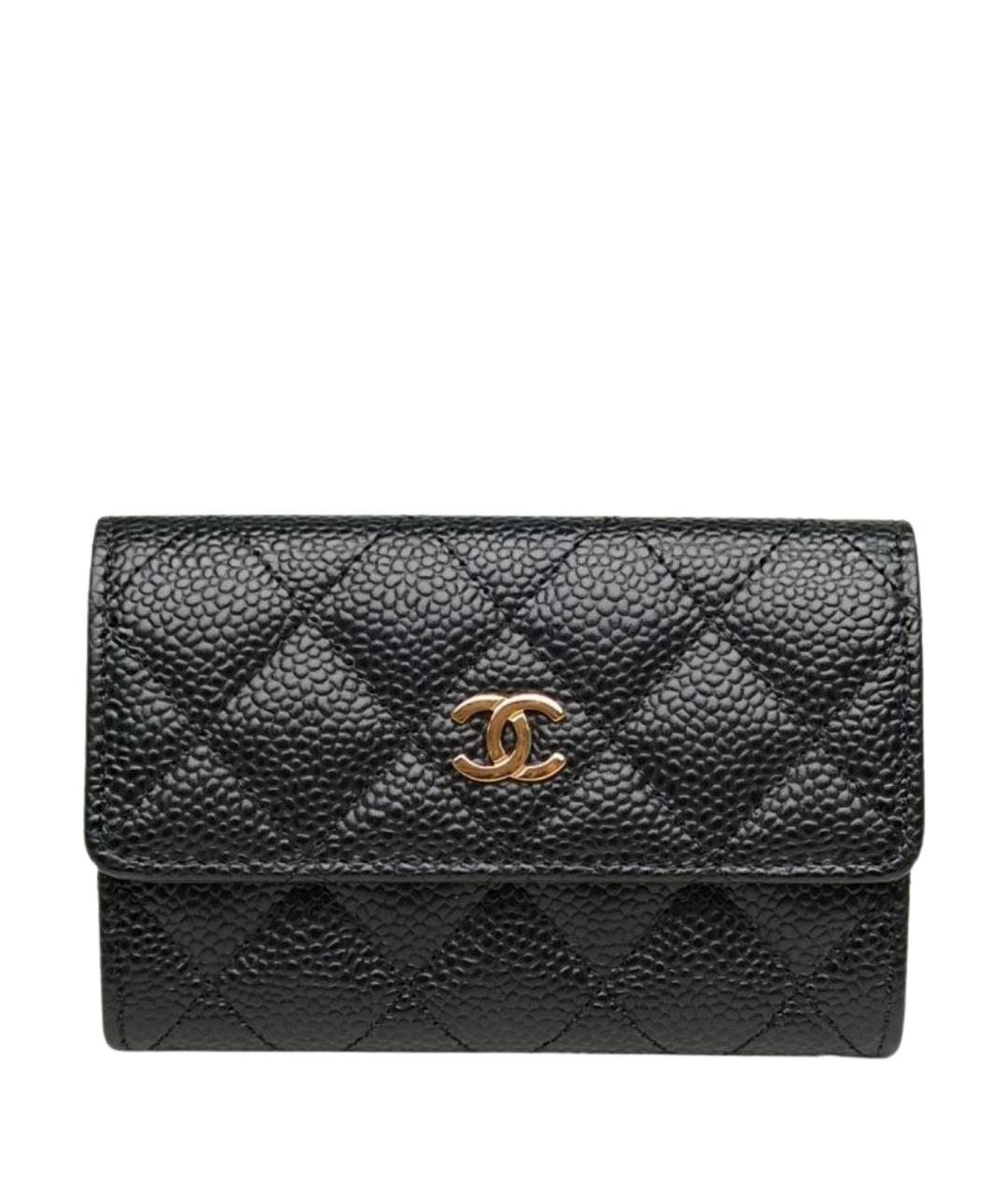 CHANEL Черный кошелек, фото 1