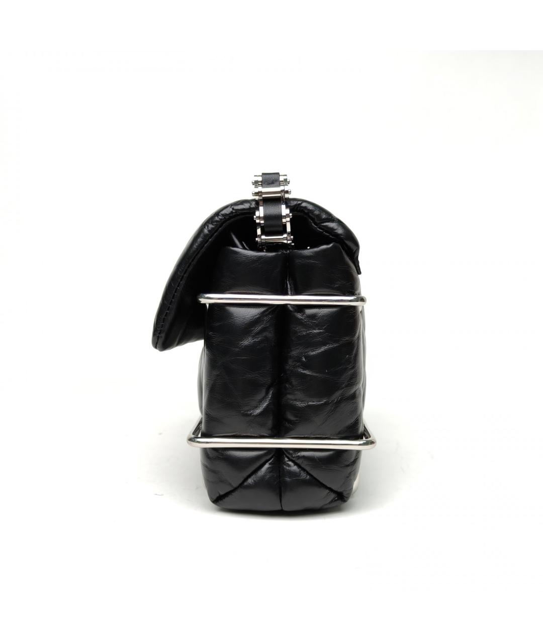 ALEXANDER WANG Черная кожаная сумка через плечо, фото 5