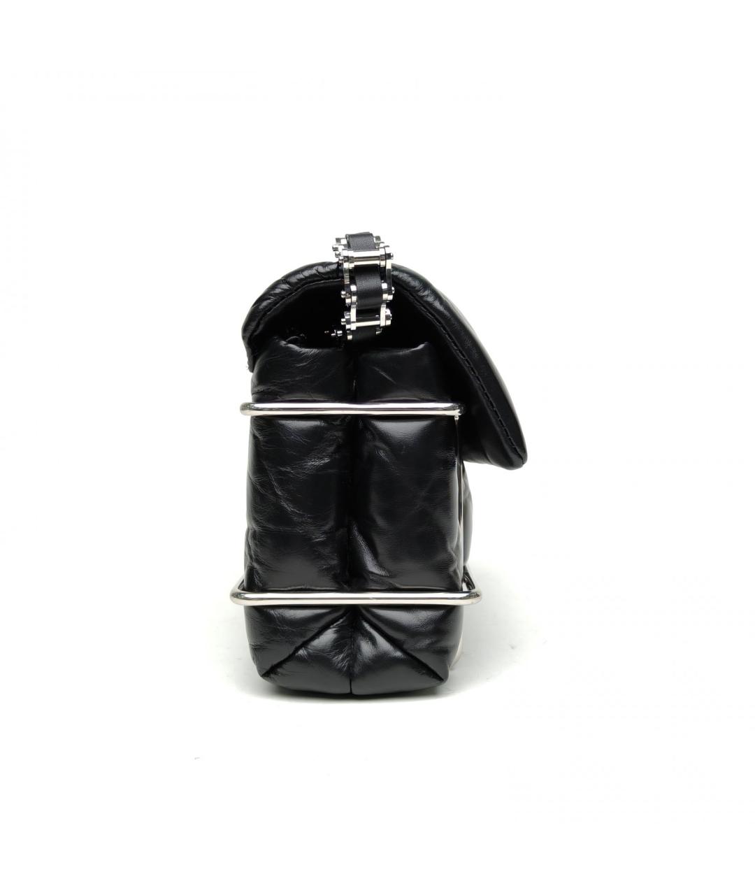 ALEXANDER WANG Черная кожаная сумка через плечо, фото 3