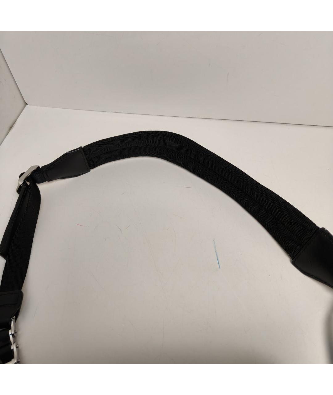 ALEXANDER WANG Черная кожаная сумка через плечо, фото 9