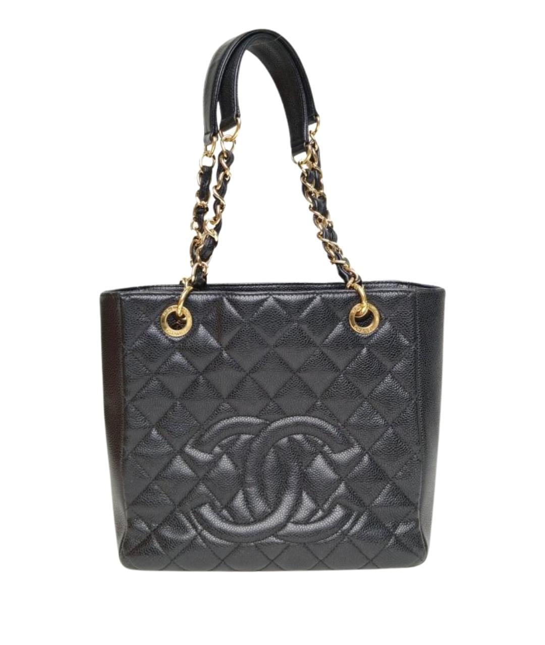 CHANEL Черная сумка тоут, фото 1