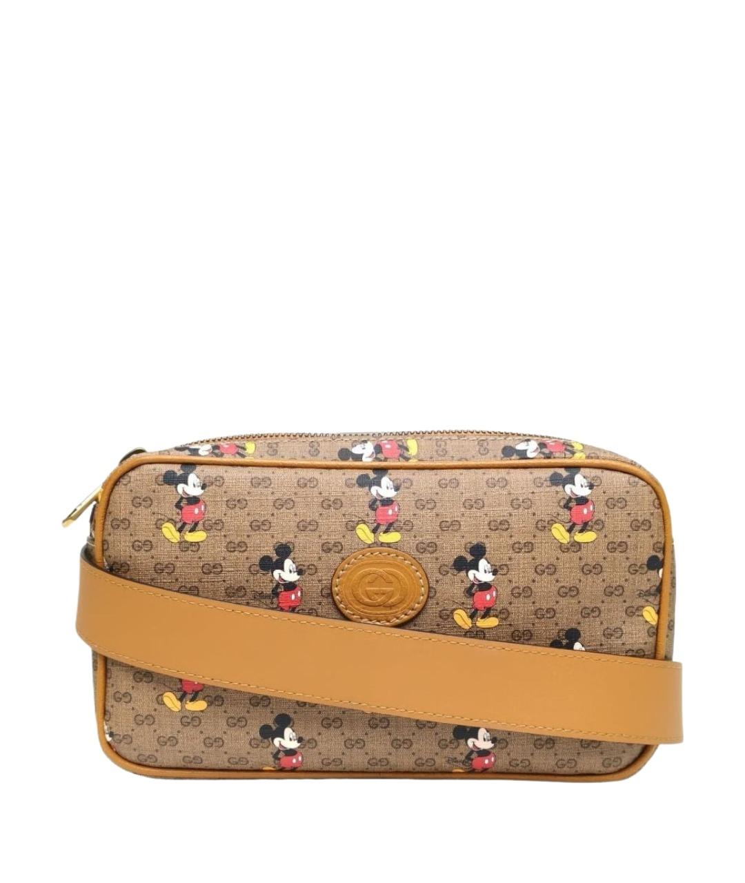 GUCCI Коричневая сумка через плечо, фото 1