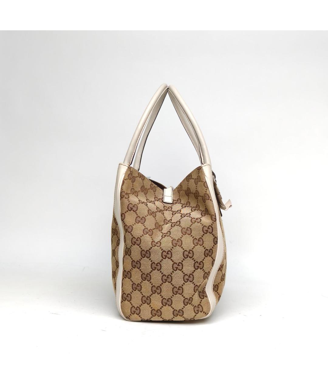 GUCCI Бежевая сумка тоут, фото 5