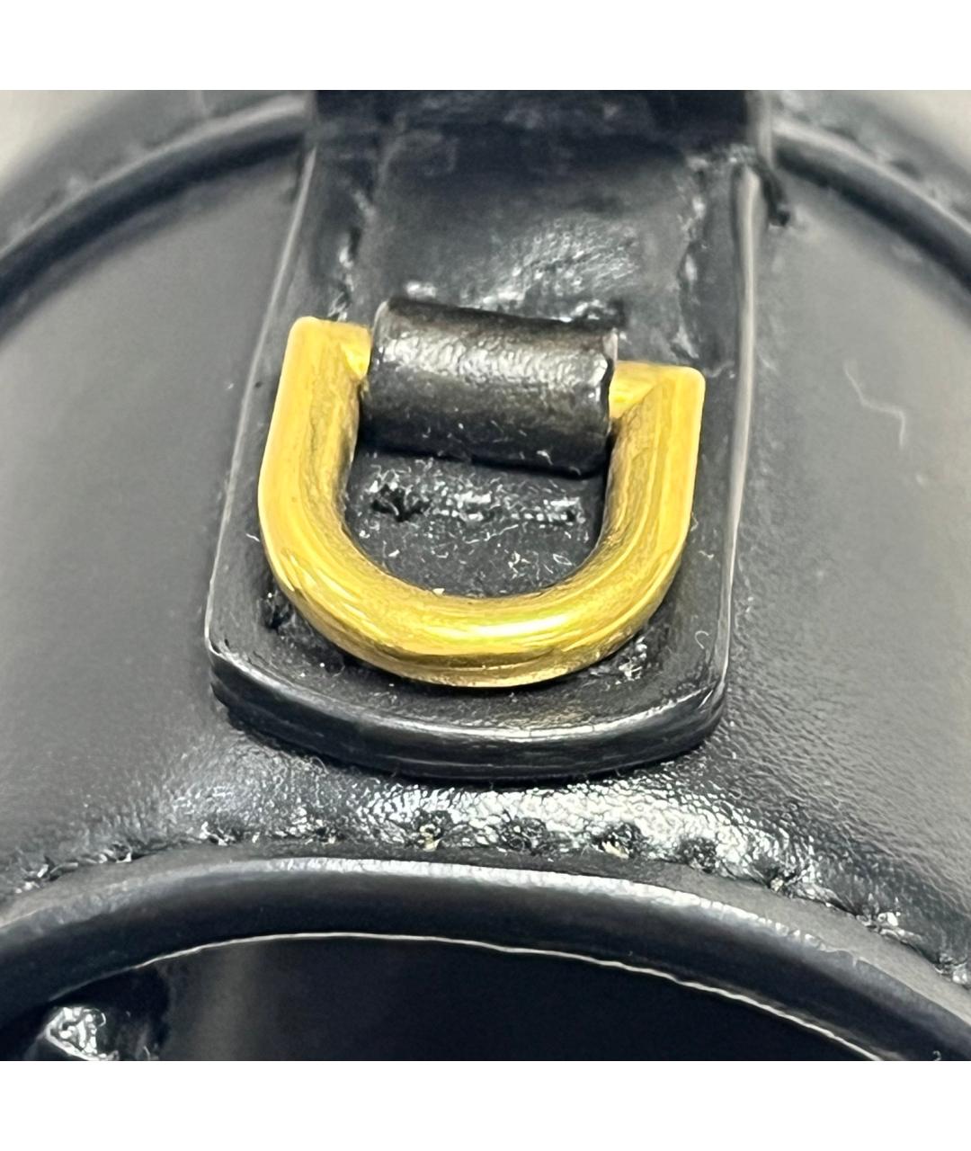 BALENCIAGA Черная кожаная сумка с короткими ручками, фото 9