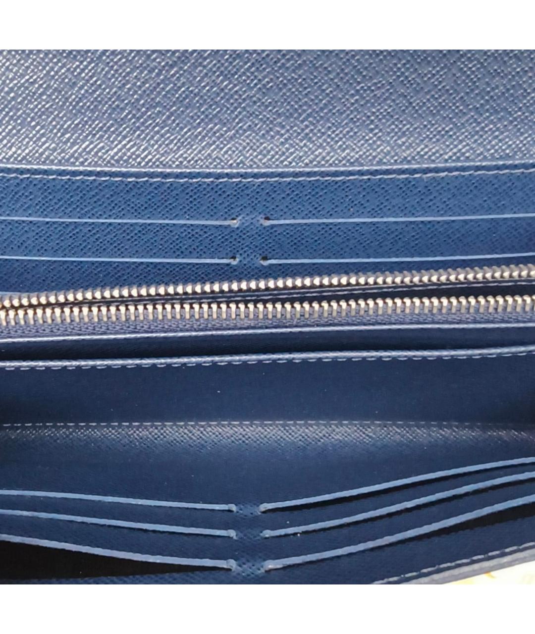 LOUIS VUITTON Синий кошелек, фото 8