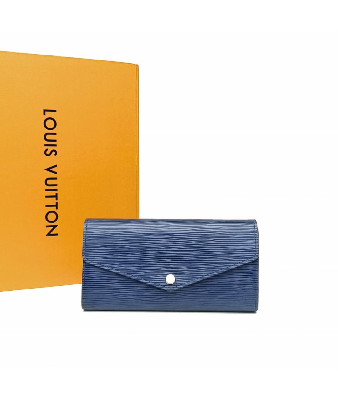 LOUIS VUITTON Синий кошелек, фото 9