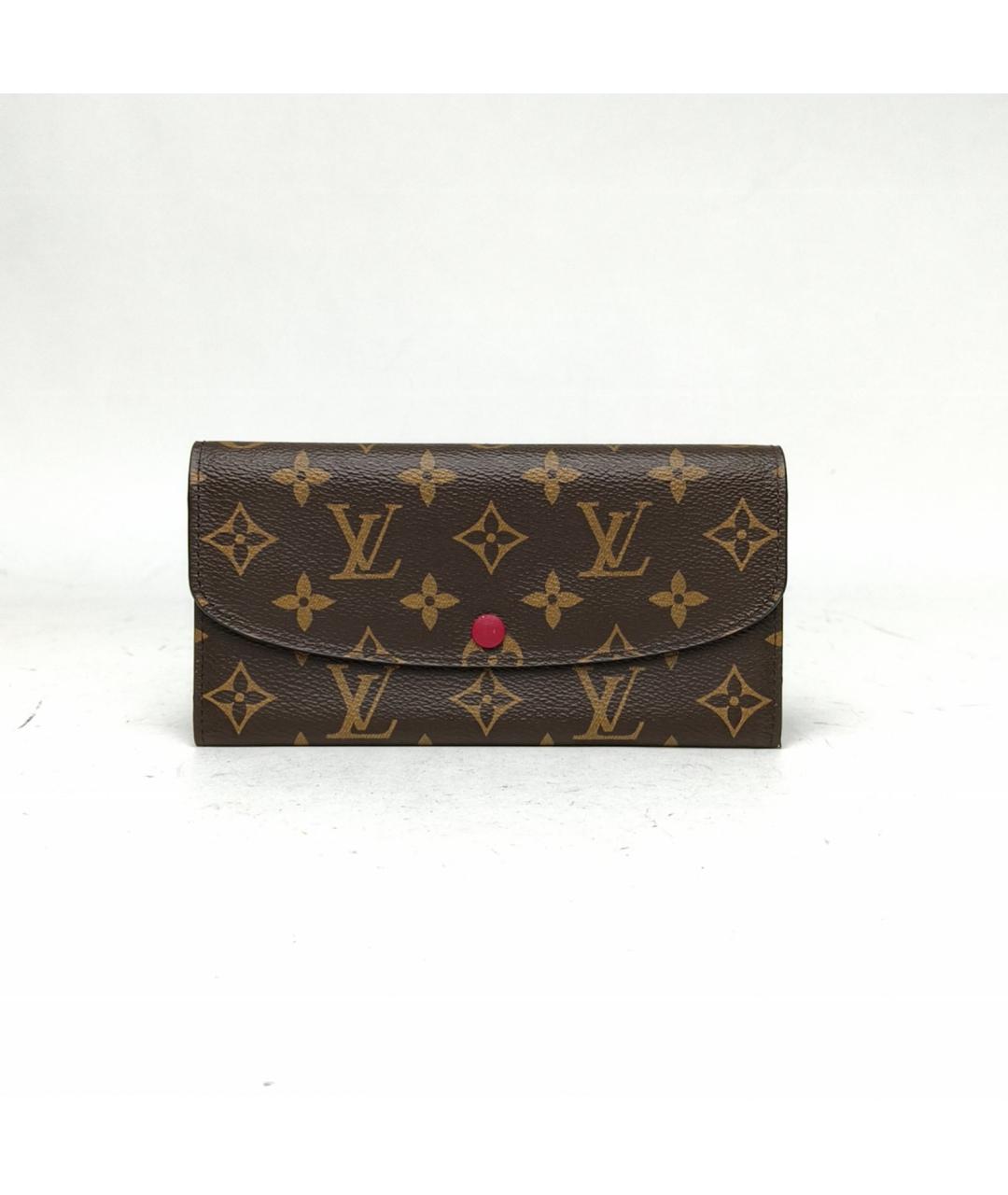 LOUIS VUITTON Коричневый кошелек, фото 2