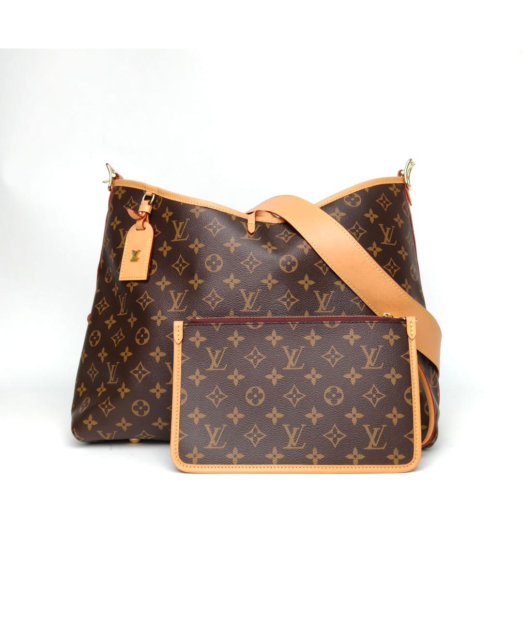 LOUIS VUITTON Коричневая сумка через плечо, фото 9