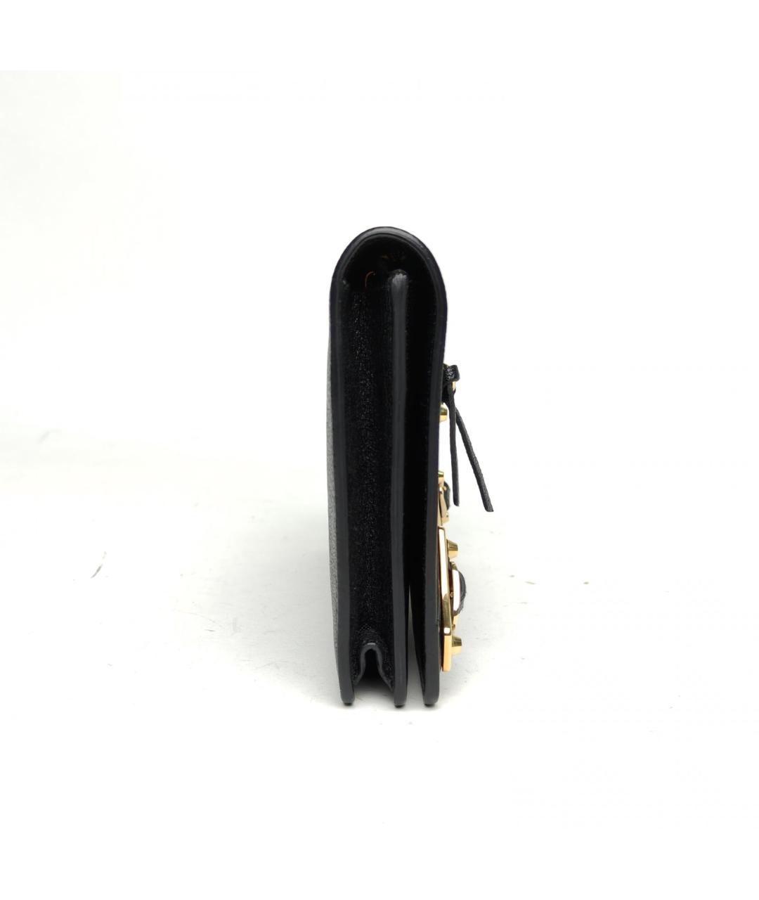 BALENCIAGA Черная кожаная сумка через плечо, фото 5