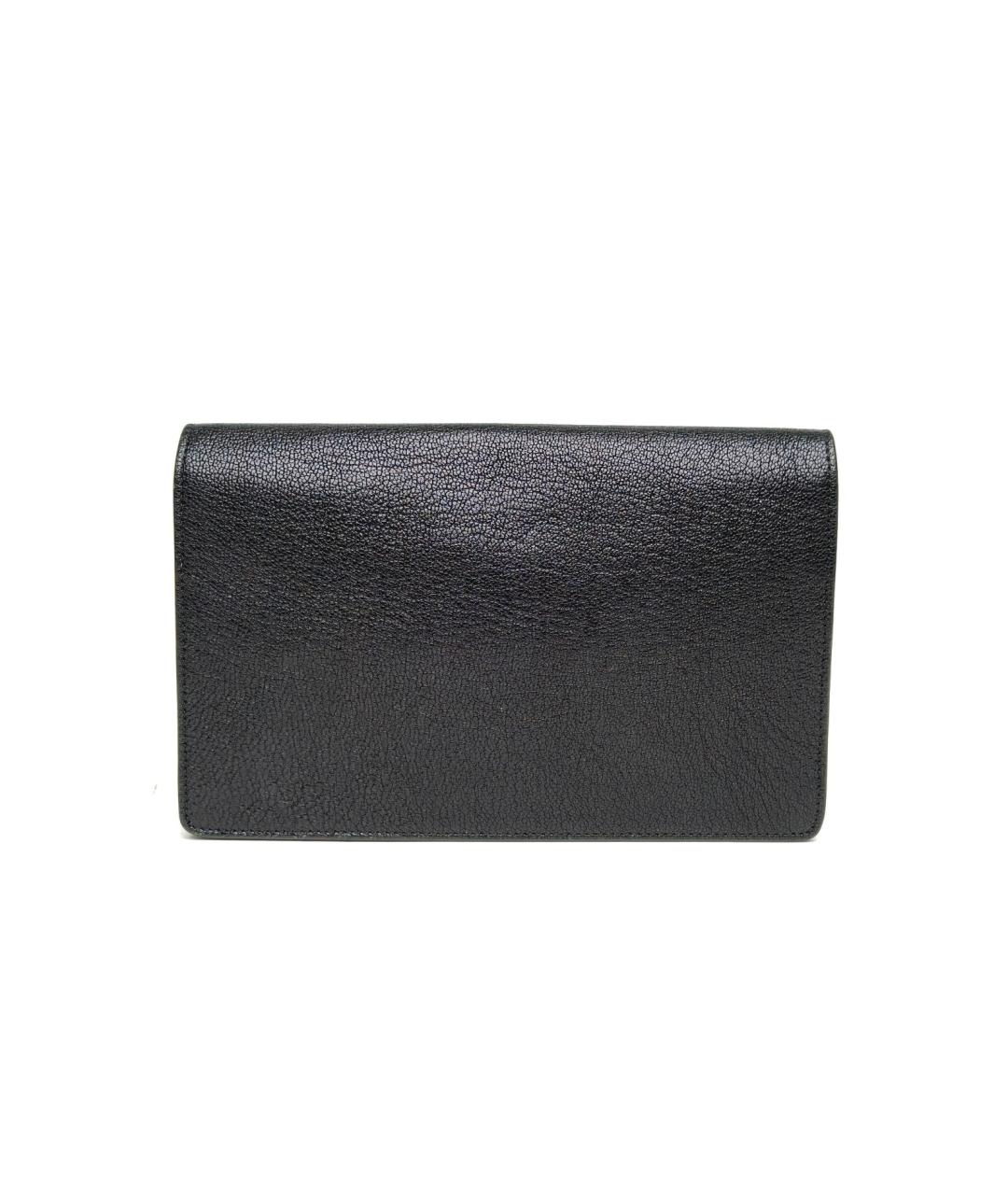 BALENCIAGA Черная кожаная сумка через плечо, фото 4