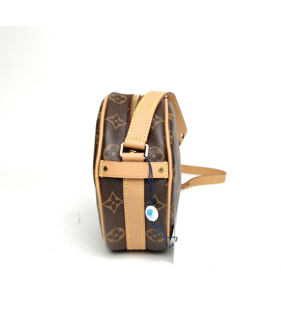 LOUIS VUITTON Коричневая сумка через плечо, фото 3