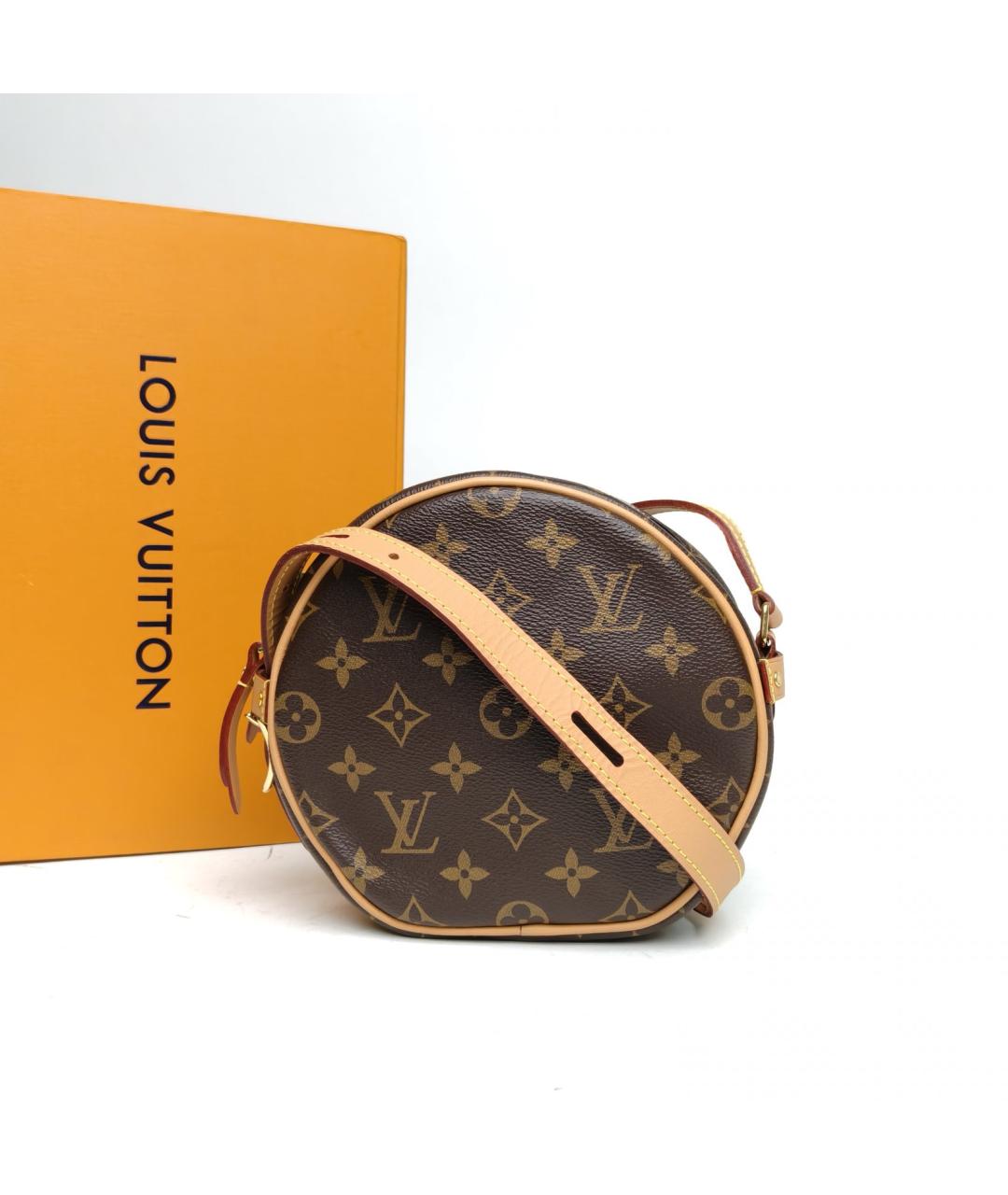 LOUIS VUITTON Коричневая сумка через плечо, фото 8