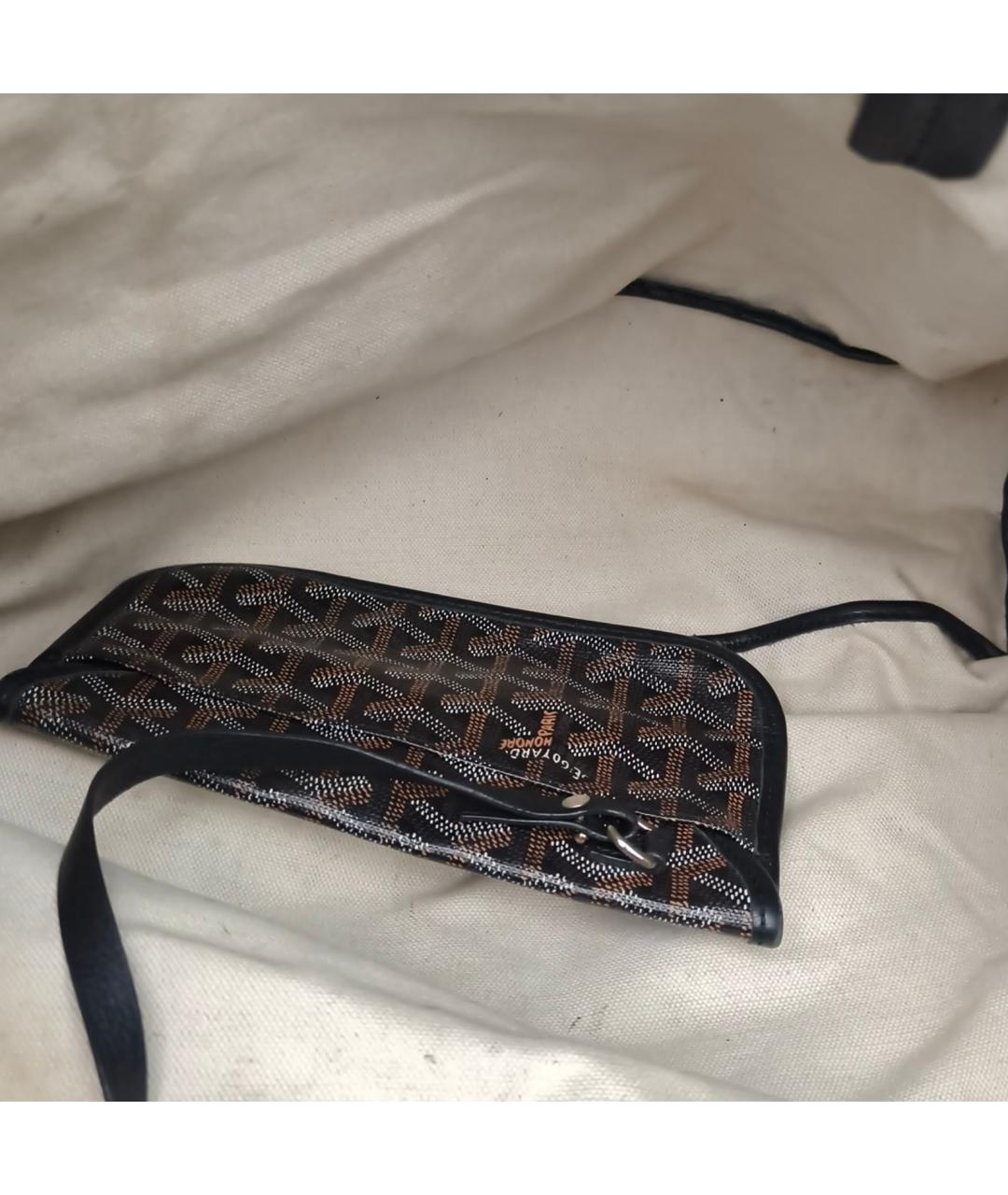 GOYARD Черная сумка тоут, фото 7