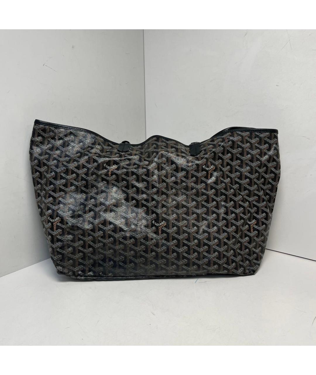 GOYARD Черная сумка тоут, фото 8