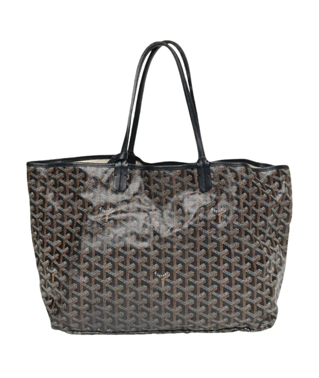 GOYARD Черная сумка тоут, фото 1