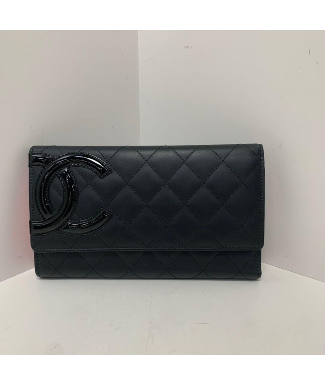 CHANEL Черный кошелек, фото 9