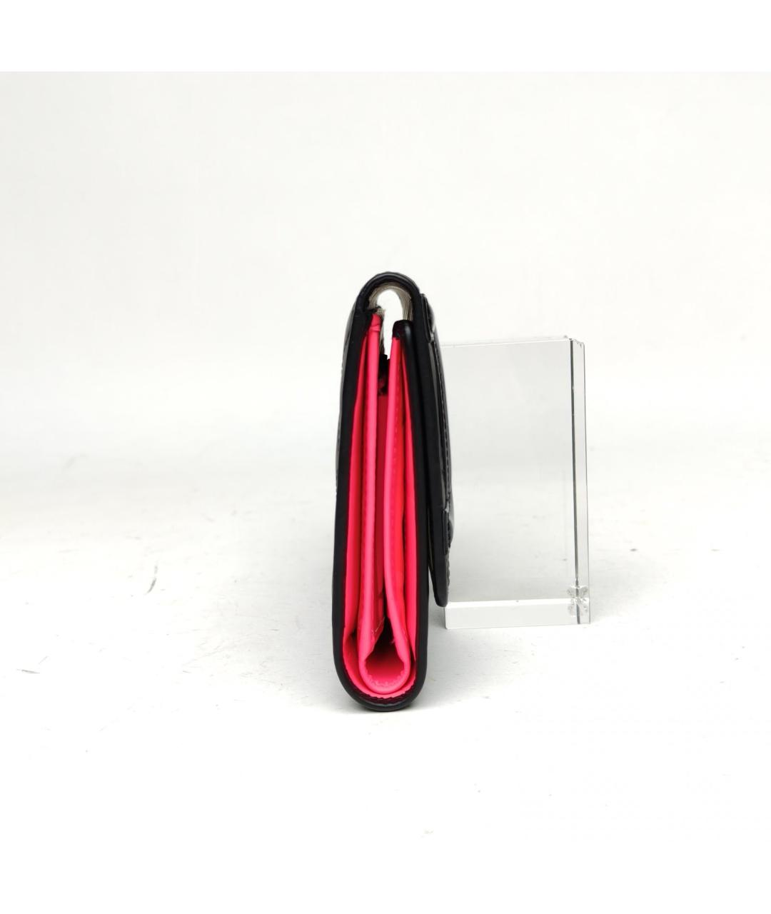 CHANEL Черный кошелек, фото 5