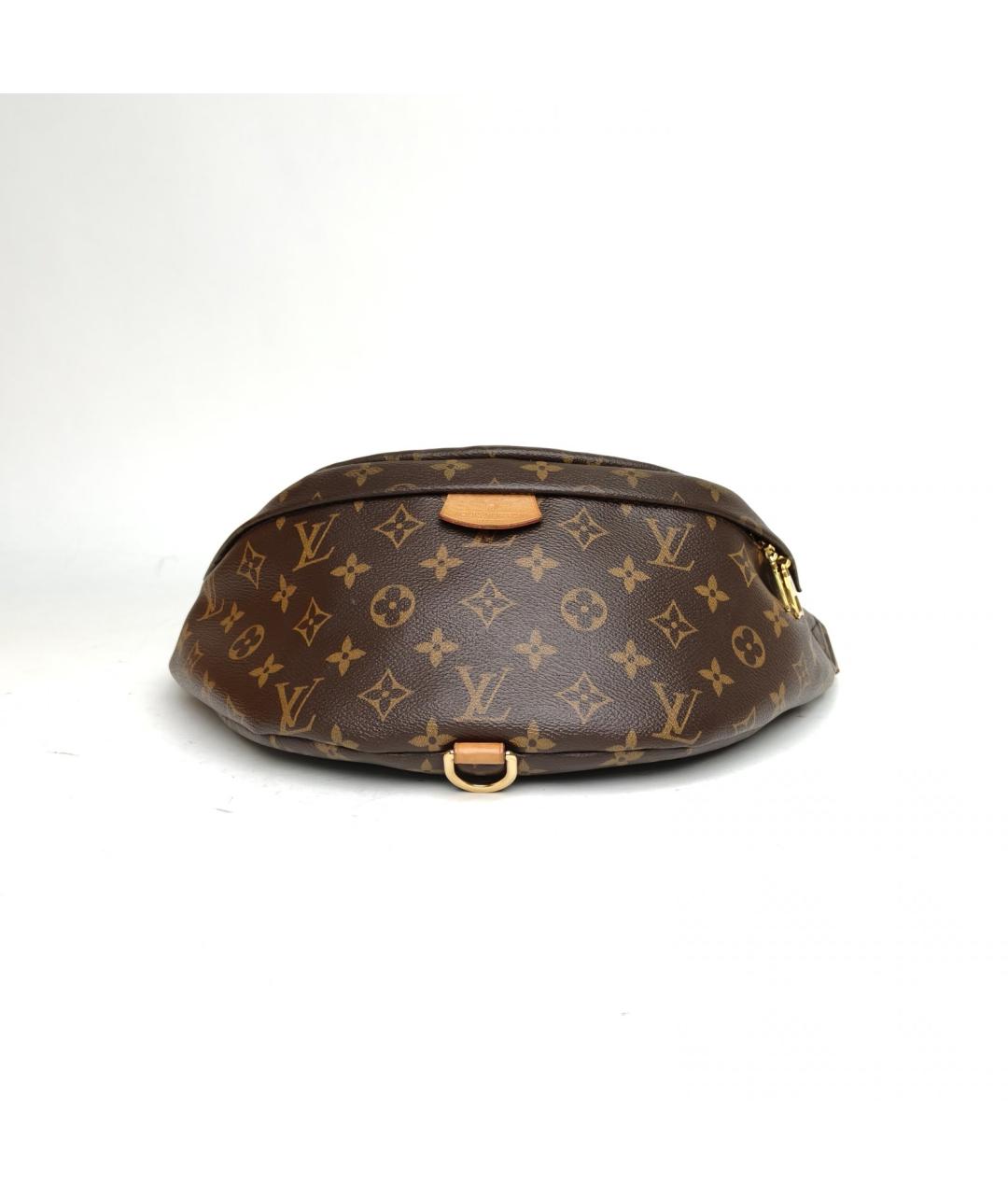 LOUIS VUITTON Коричневая поясная сумка, фото 6