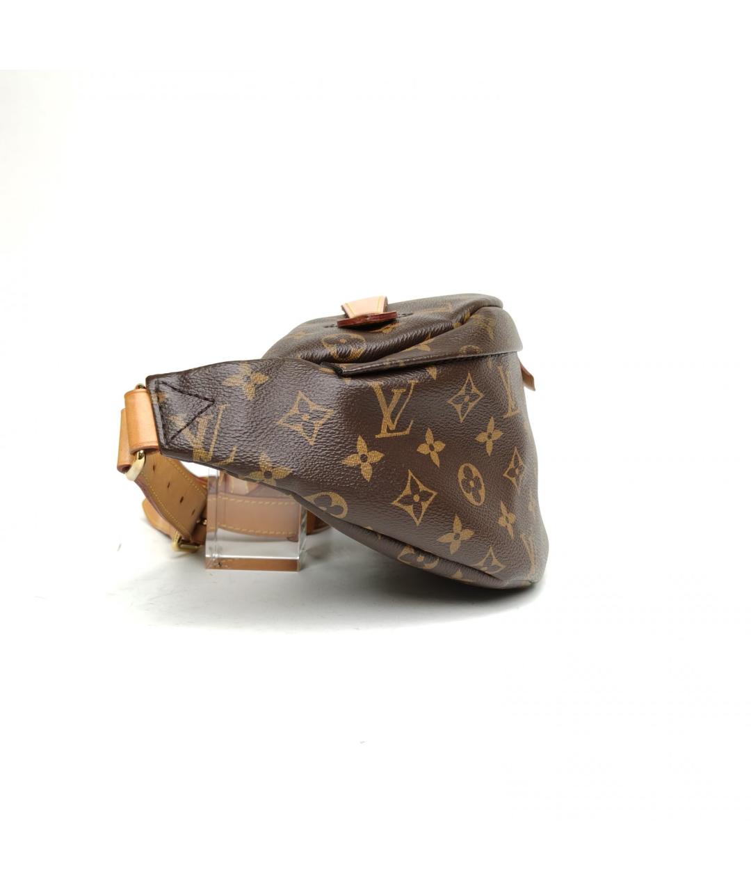 LOUIS VUITTON Коричневая поясная сумка, фото 5