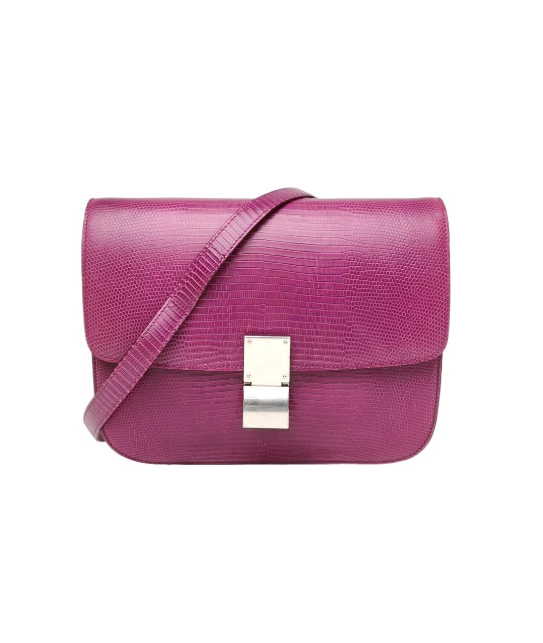 CELINE Фиолетовая сумка через плечо, фото 10