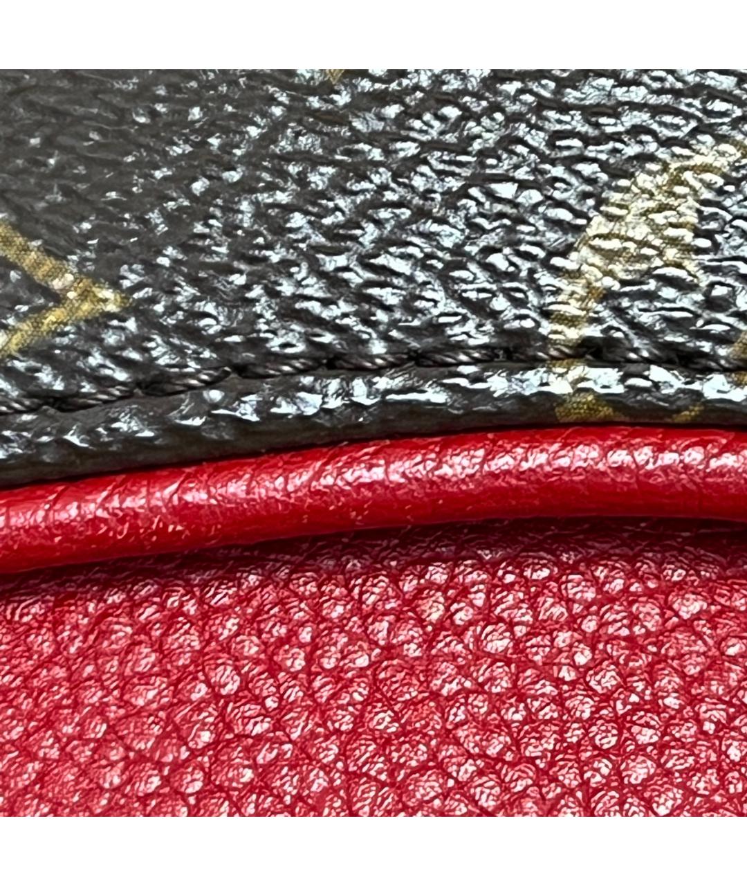 LOUIS VUITTON Коричневая кожаная сумка тоут, фото 2