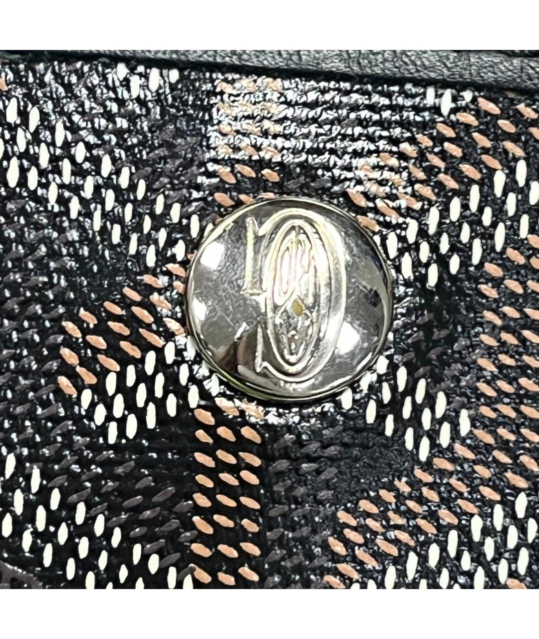 GOYARD Черная сумка тоут, фото 9