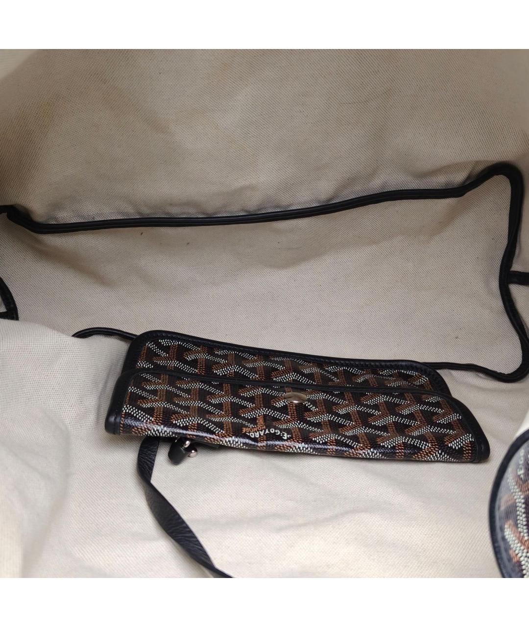 GOYARD Черная сумка тоут, фото 7