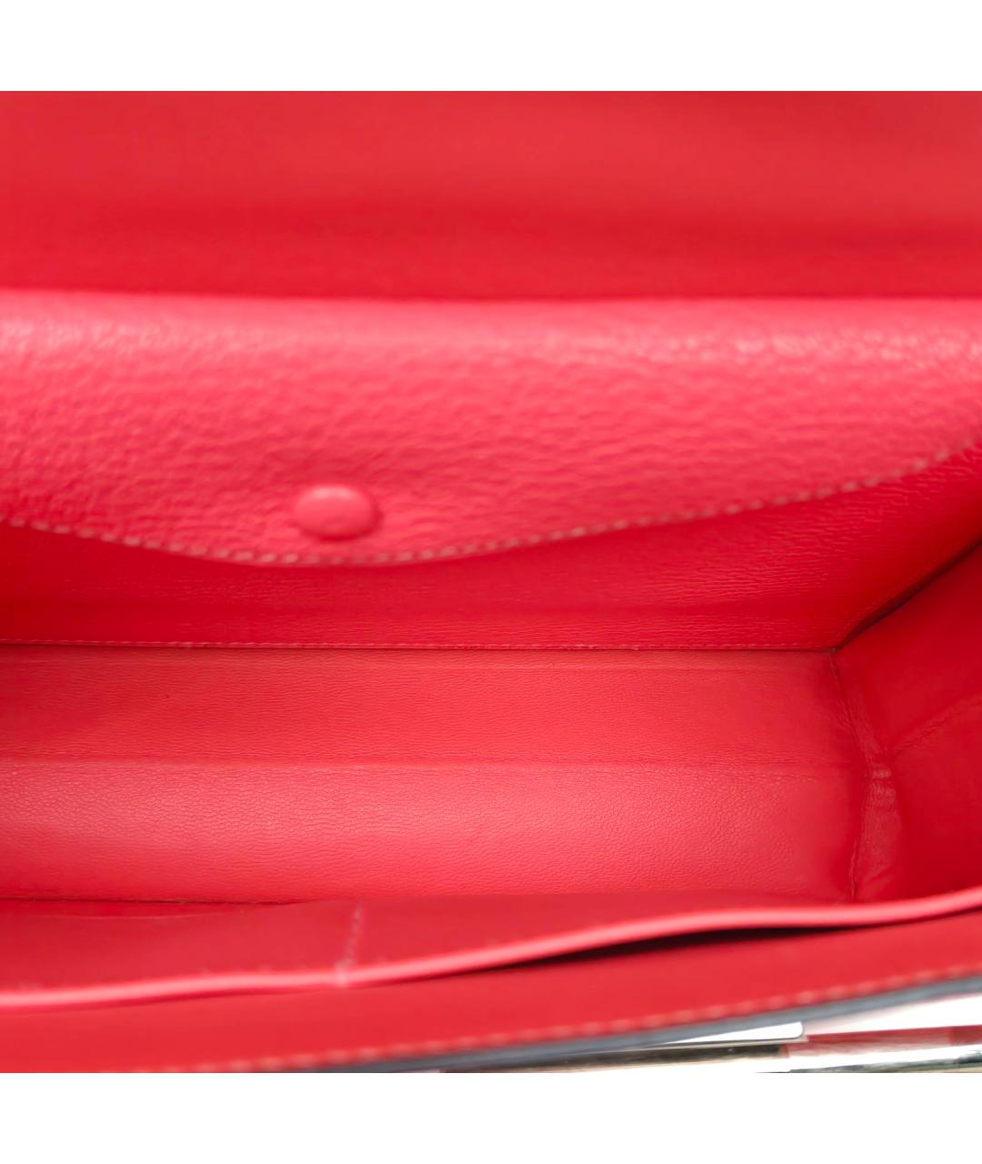 HERMES Розовая кожаная сумка через плечо, фото 7