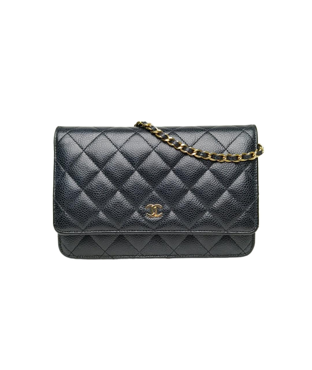 CHANEL Черная сумка через плечо, фото 10