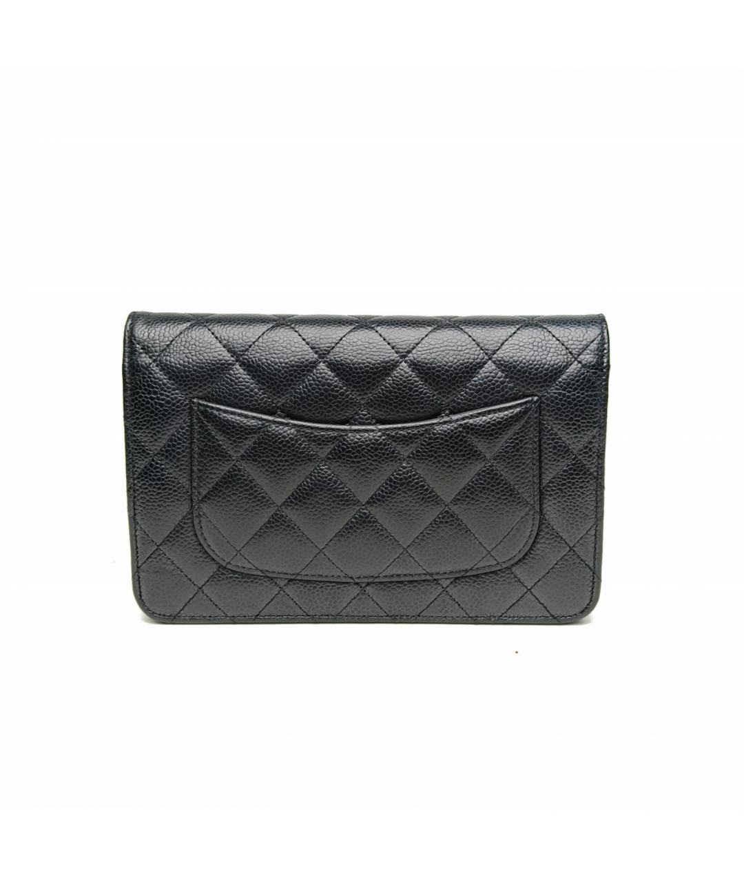 CHANEL Черная сумка через плечо, фото 4