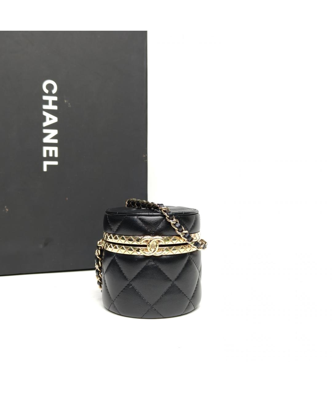 CHANEL Черная сумка через плечо, фото 9