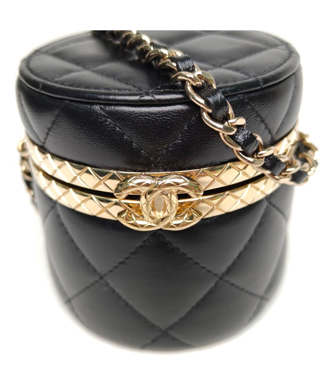 CHANEL Черная сумка через плечо, фото 7