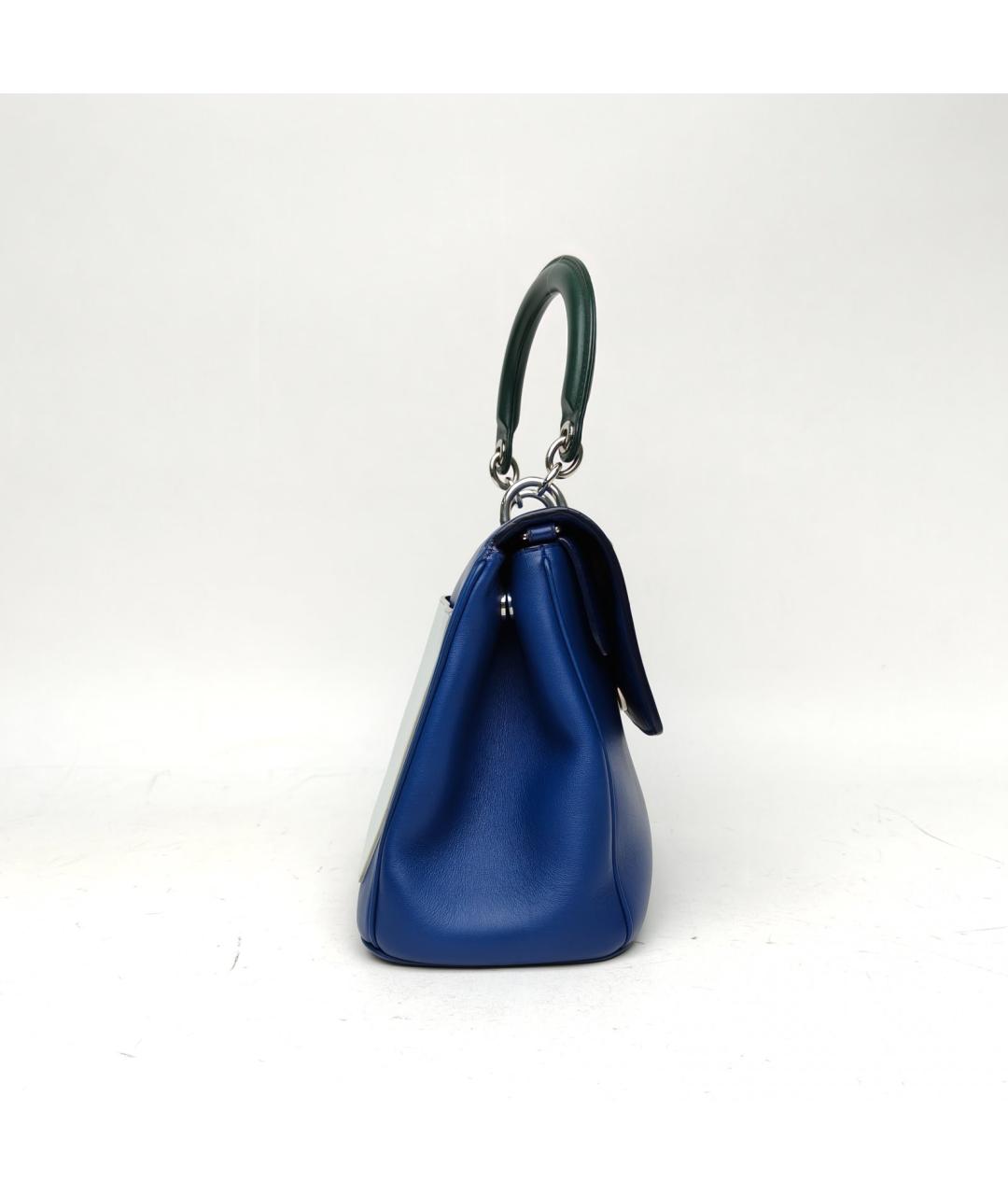 CHRISTIAN DIOR Кожаная сумка с короткими ручками, фото 5