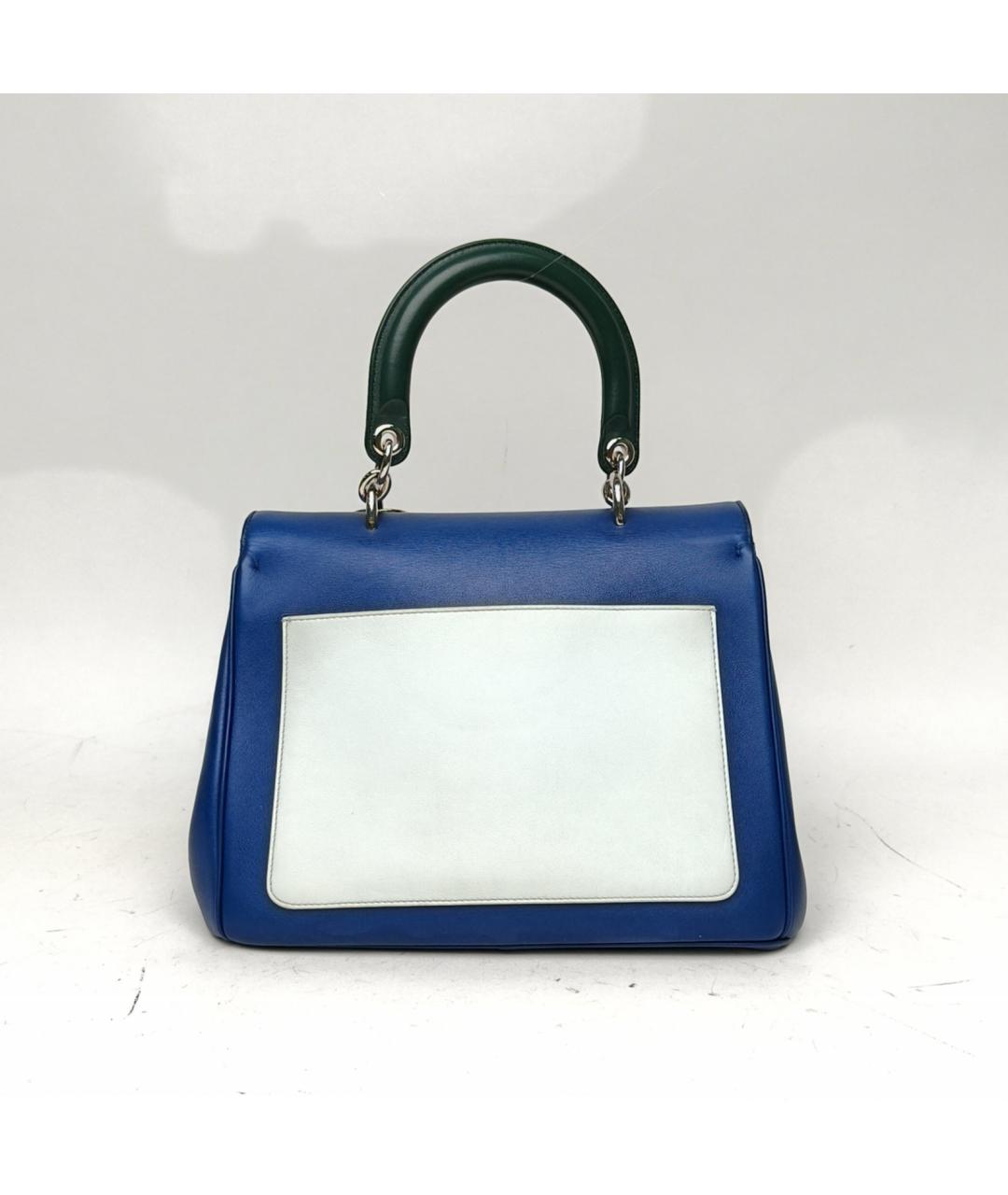 CHRISTIAN DIOR Кожаная сумка с короткими ручками, фото 4