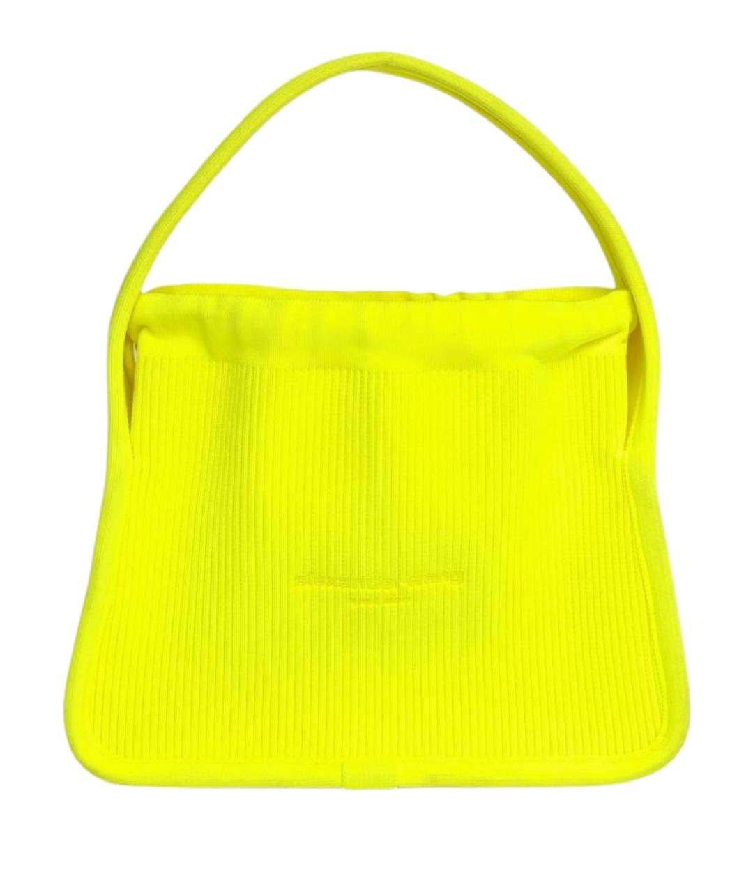 ALEXANDER WANG Желтая сумка с короткими ручками, фото 1