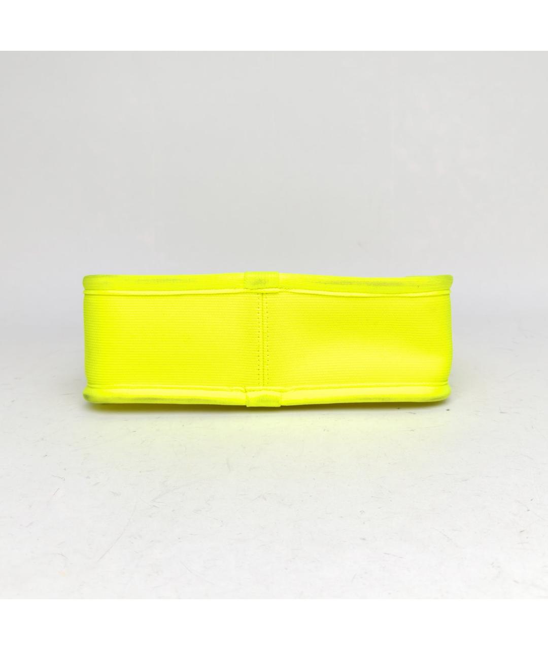 ALEXANDER WANG Желтая сумка с короткими ручками, фото 6