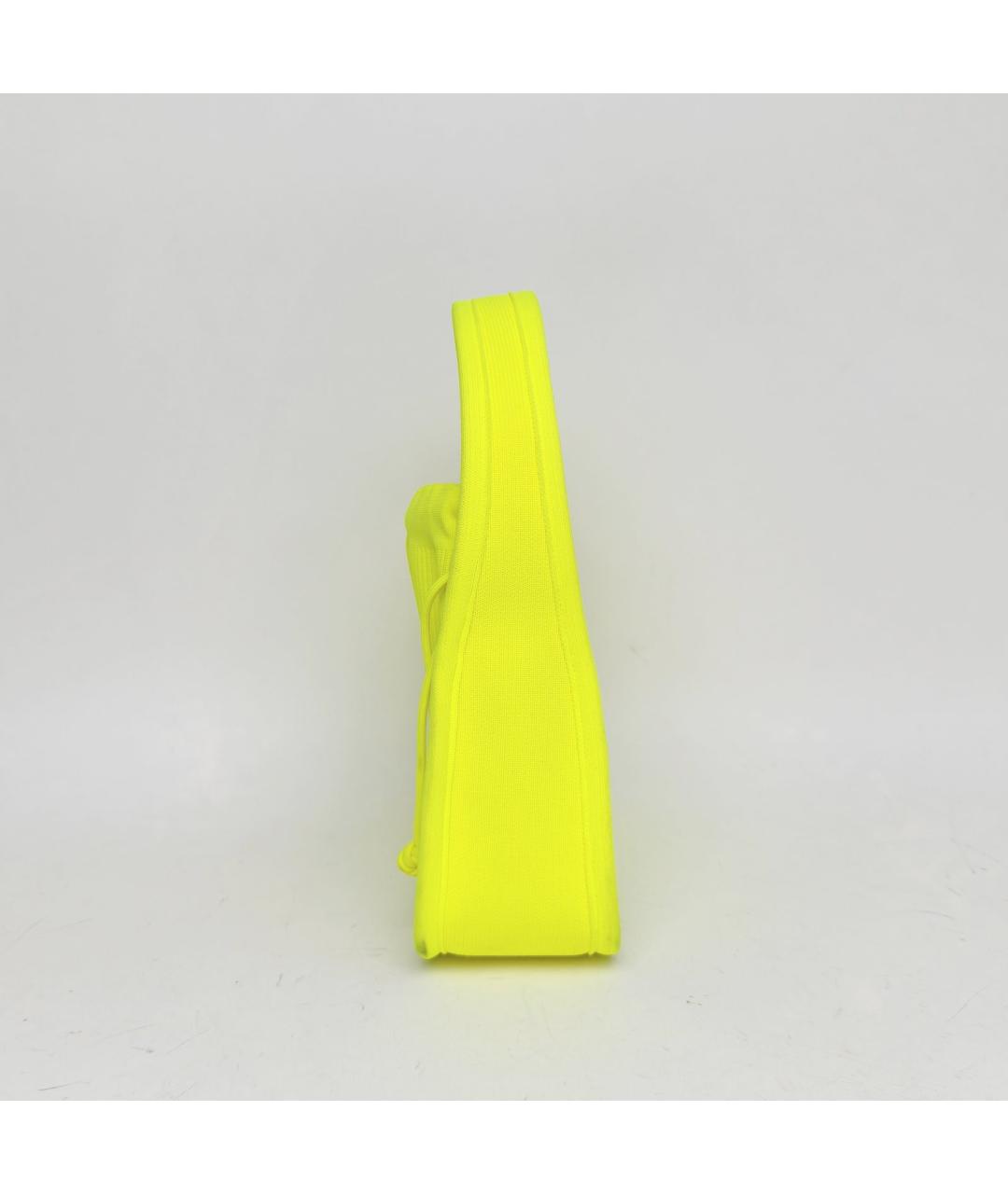 ALEXANDER WANG Желтая сумка с короткими ручками, фото 3