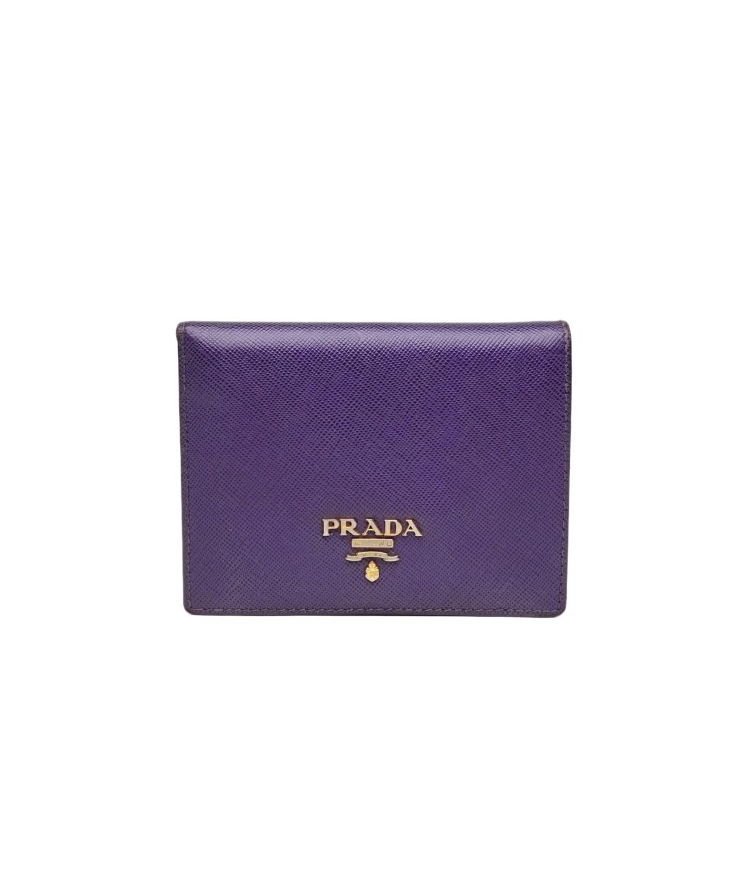 PRADA Фиолетовый кошелек, фото 10
