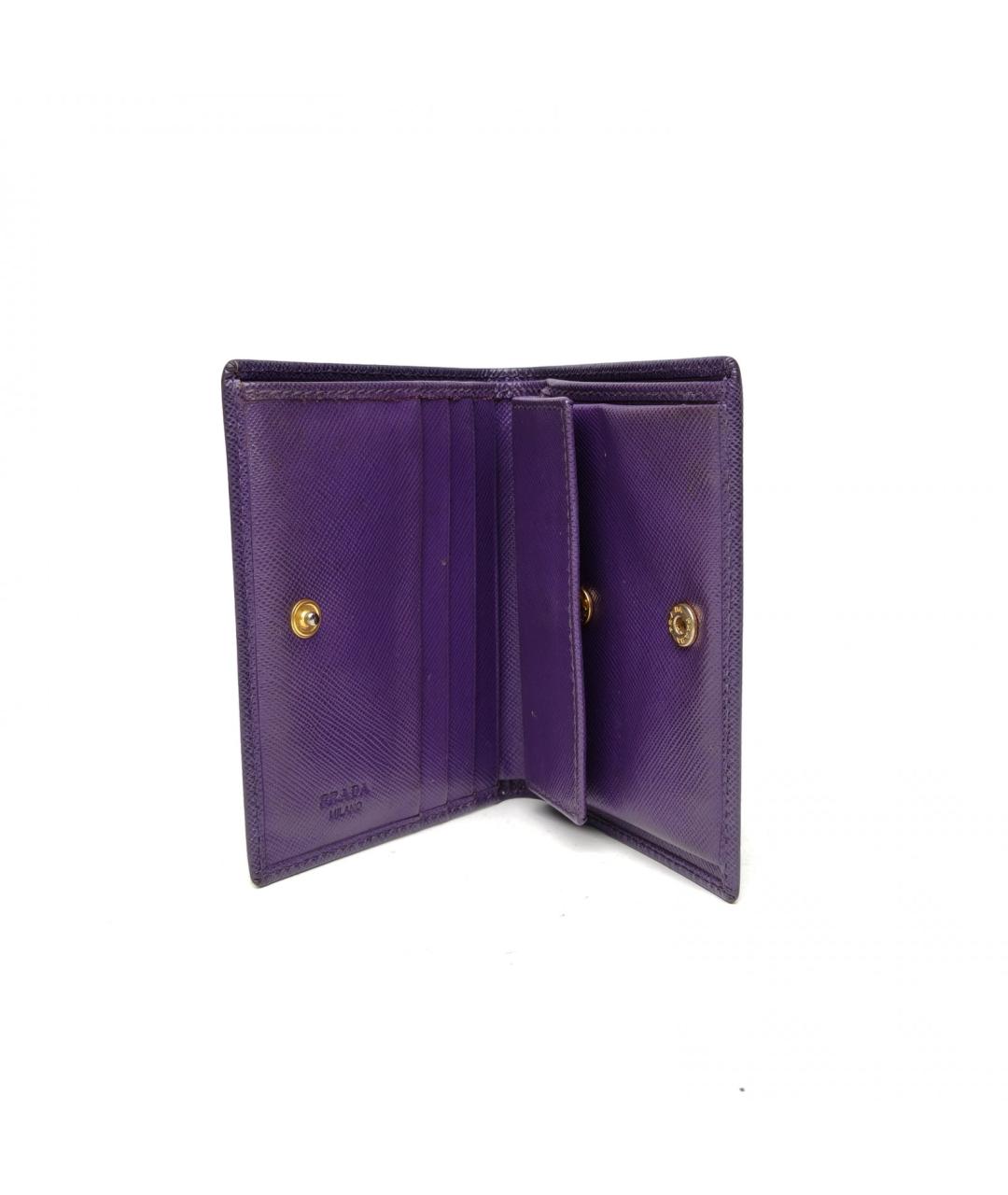 PRADA Фиолетовый кошелек, фото 7
