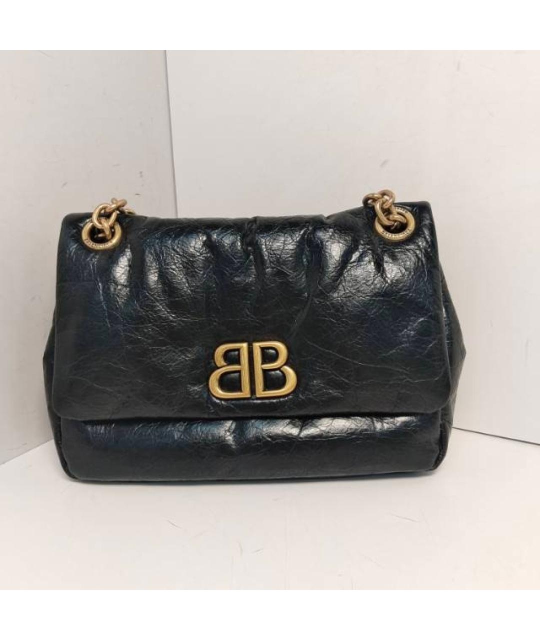 BALENCIAGA Черная сумка через плечо из лакированной кожи, фото 9