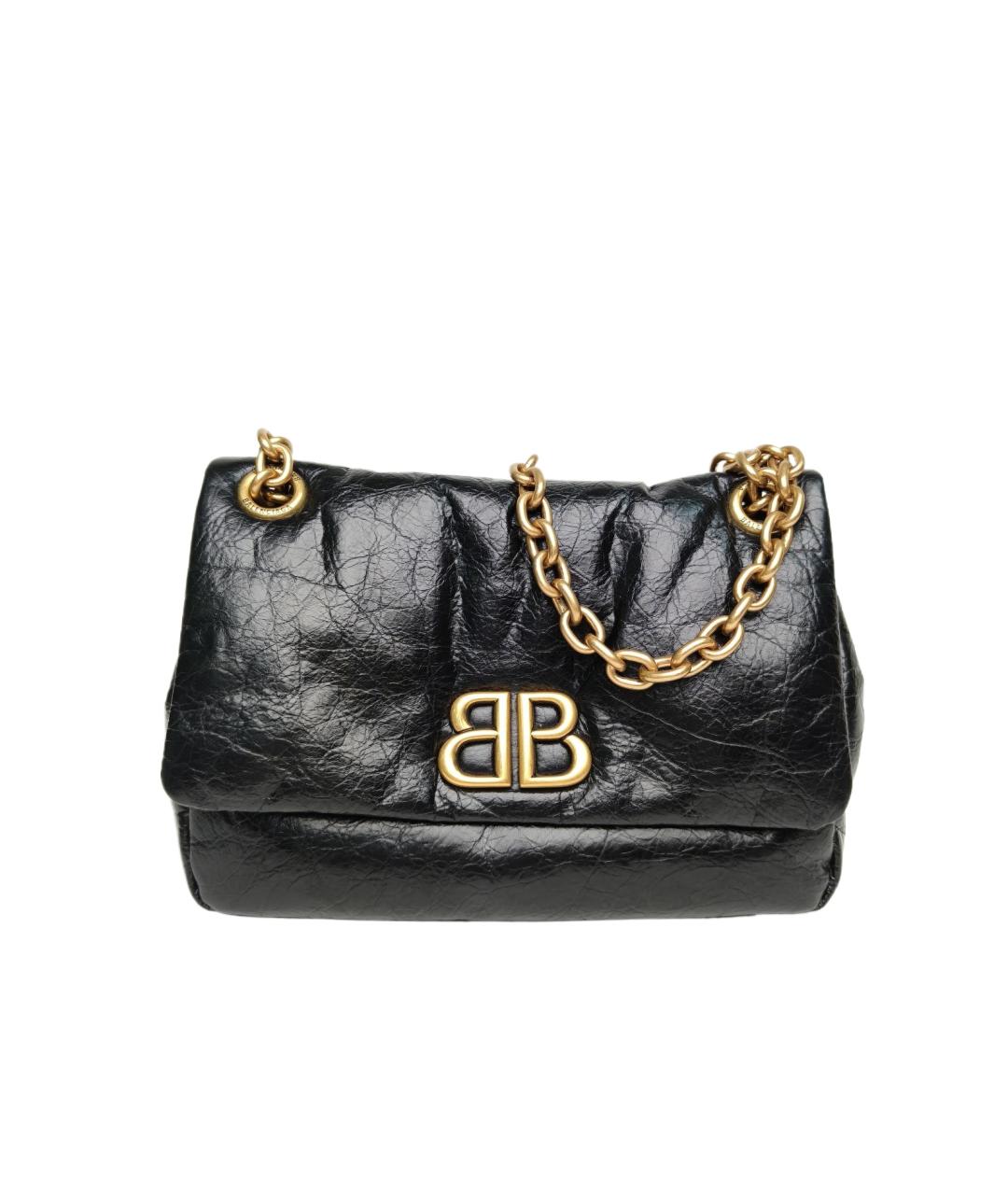 BALENCIAGA Черная сумка через плечо из лакированной кожи, фото 10