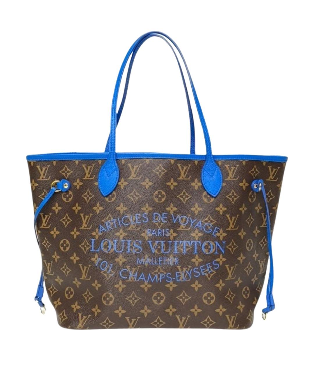 LOUIS VUITTON Коричневая сумка тоут, фото 1