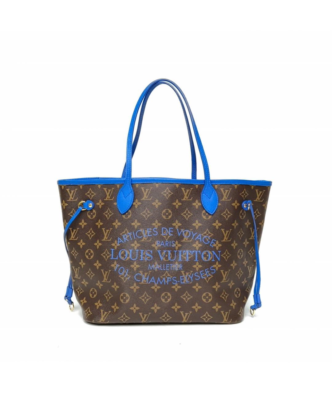 LOUIS VUITTON Коричневая сумка тоут, фото 2